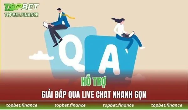 Trao đổi thông qua live chat nhanh chóng